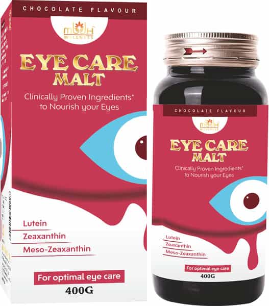 Mbdhwellness Eye Care Malt Vision Health For All Ages {Lutein Zeaxanthin & More} (Pack Of 2)