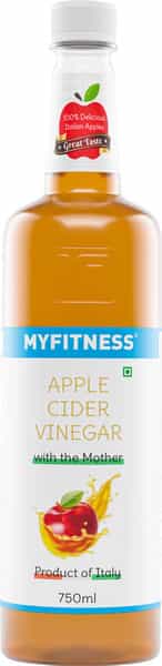 Myfitness Raw Apple Cider Vinegar With Mother 750Ml Bottle