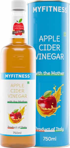 Myfitness Raw Apple Cider Vinegar With Mother 750Ml Bottle