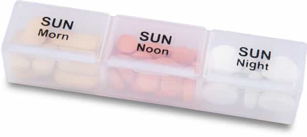 Pharmeasy Pill Box Organizer-White