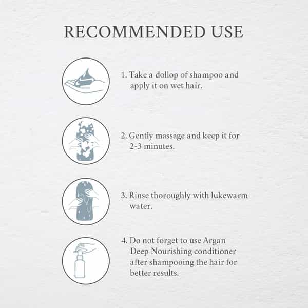 Moroccan Argan Oil Hair Shampoo (300Ml) Pack Of 1