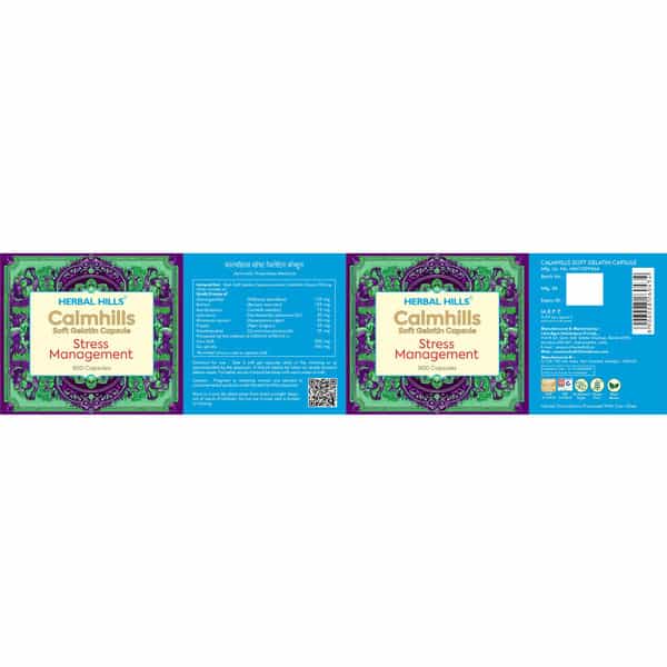 Herbal Hills Calmhills - Value Pack 900 Capsule - Pack Of 2