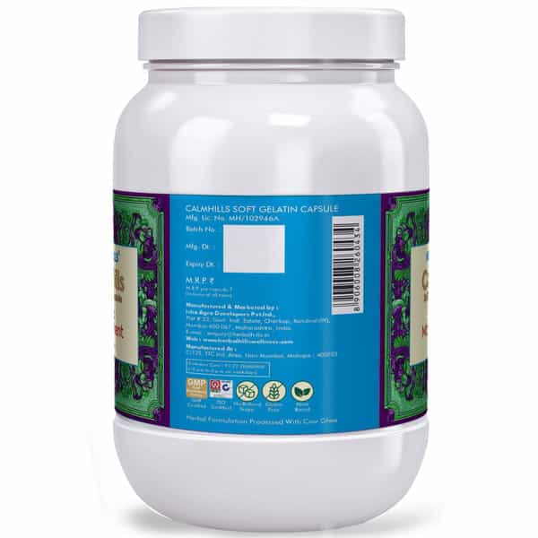 Herbal Hills Calmhills - Value Pack 900 Capsule - Pack Of 2