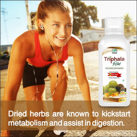 Prime Triphala Ayurvedic Ras For Digestion / Gerd & Constipation Relief - 500 Ml