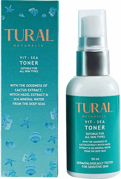Tural Naturalis - Vit-Sea Toner|With Sea Mineral Water & Cactus Extract|50Ml