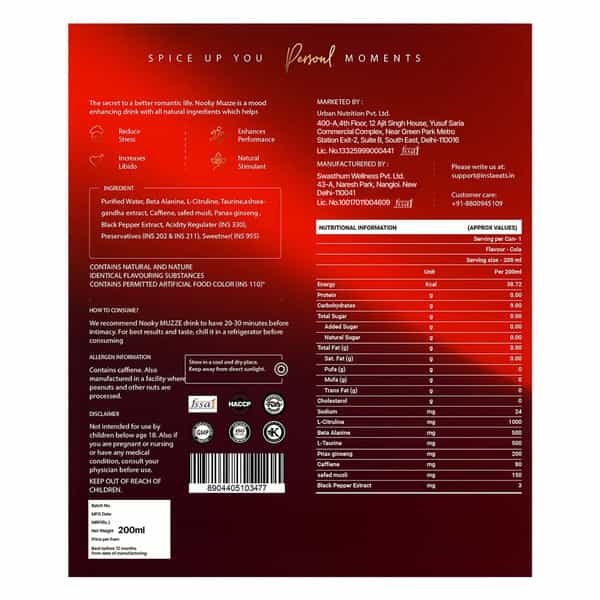 Nooky Muzze The Mood Drink