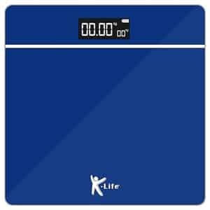 K-life Ws-105 Digital Body Weight Machine For Home | High Precision Weighing Scale | 180kg Capacity