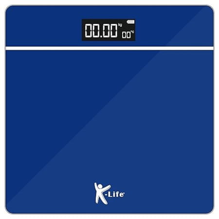 K-Life Ws-105 Digital Body Weight Machine For Home | High Precision Weighing Scale | 180kg Capacity