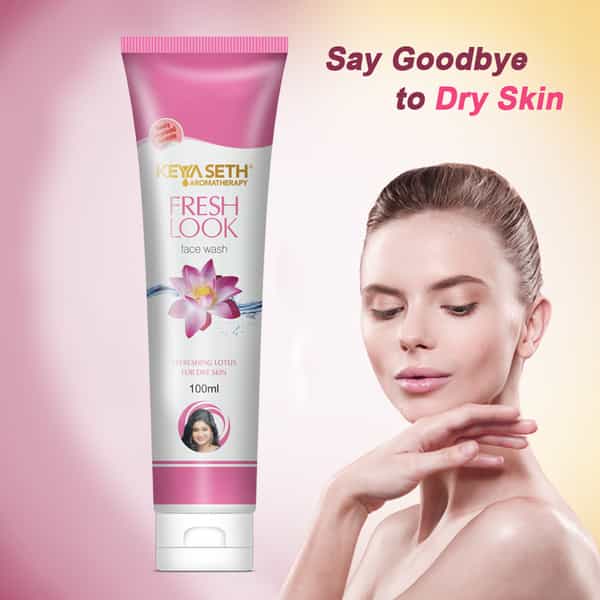 Keya Seth Aromatherapy Fresh Look Face Wash Lotus 100Ml