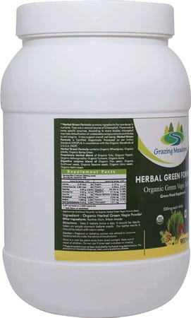 Grazing Meadows Ayurvedic Green Formula Green Food - 900 Tablets (Pack Of 5)