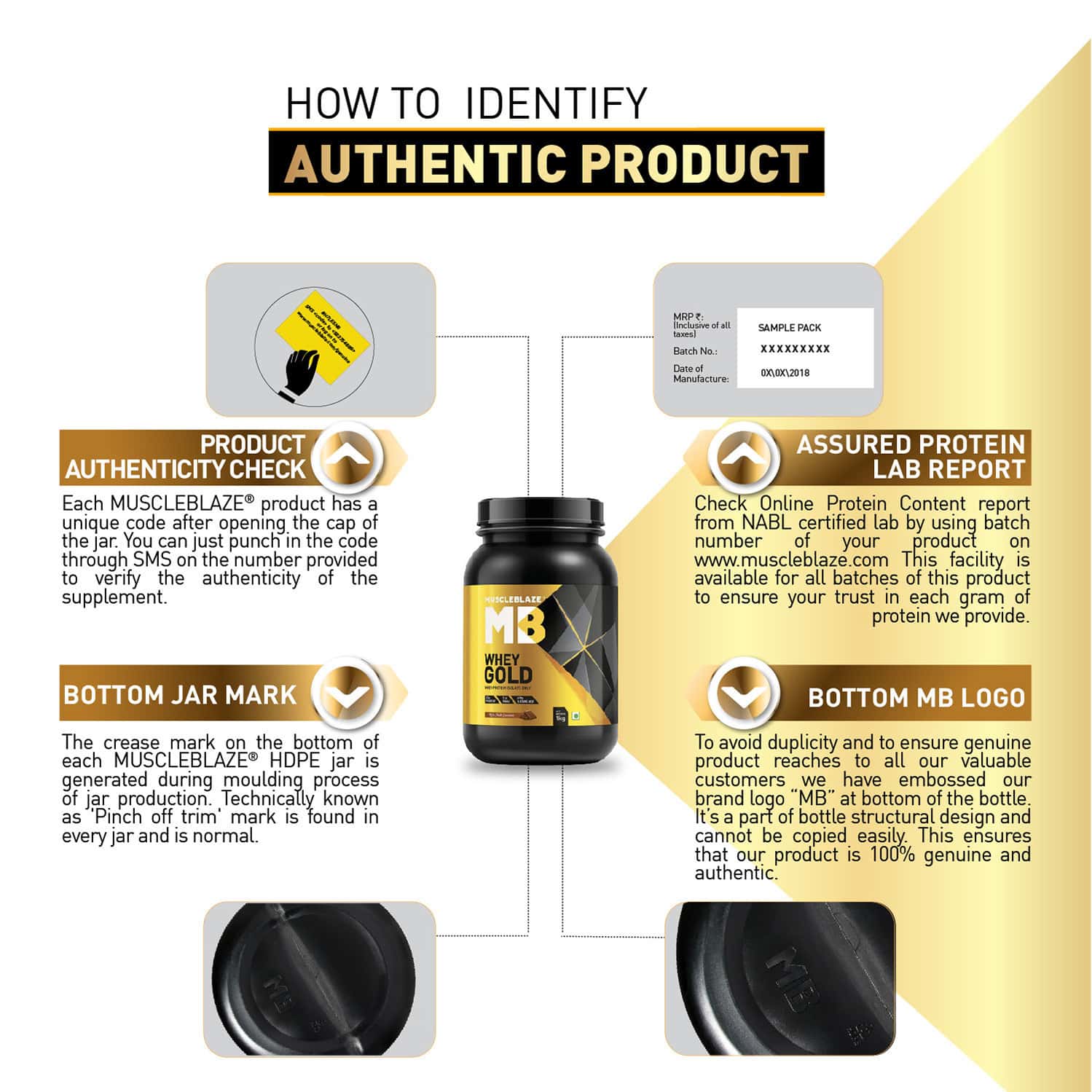 Buy MUSCLEBLAZE WHEY GOLD, 100 WHEY PROTEIN ISOLATE, LABDOOR USA