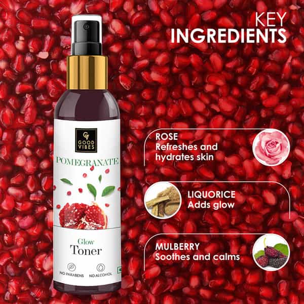 Good Vibes Toner - Pomegranate - 120 Ml