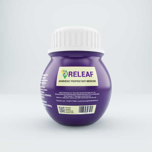 Releaf Hand Calm Ayurvedic Medicine For Tremors & Involuntary Movements 60N