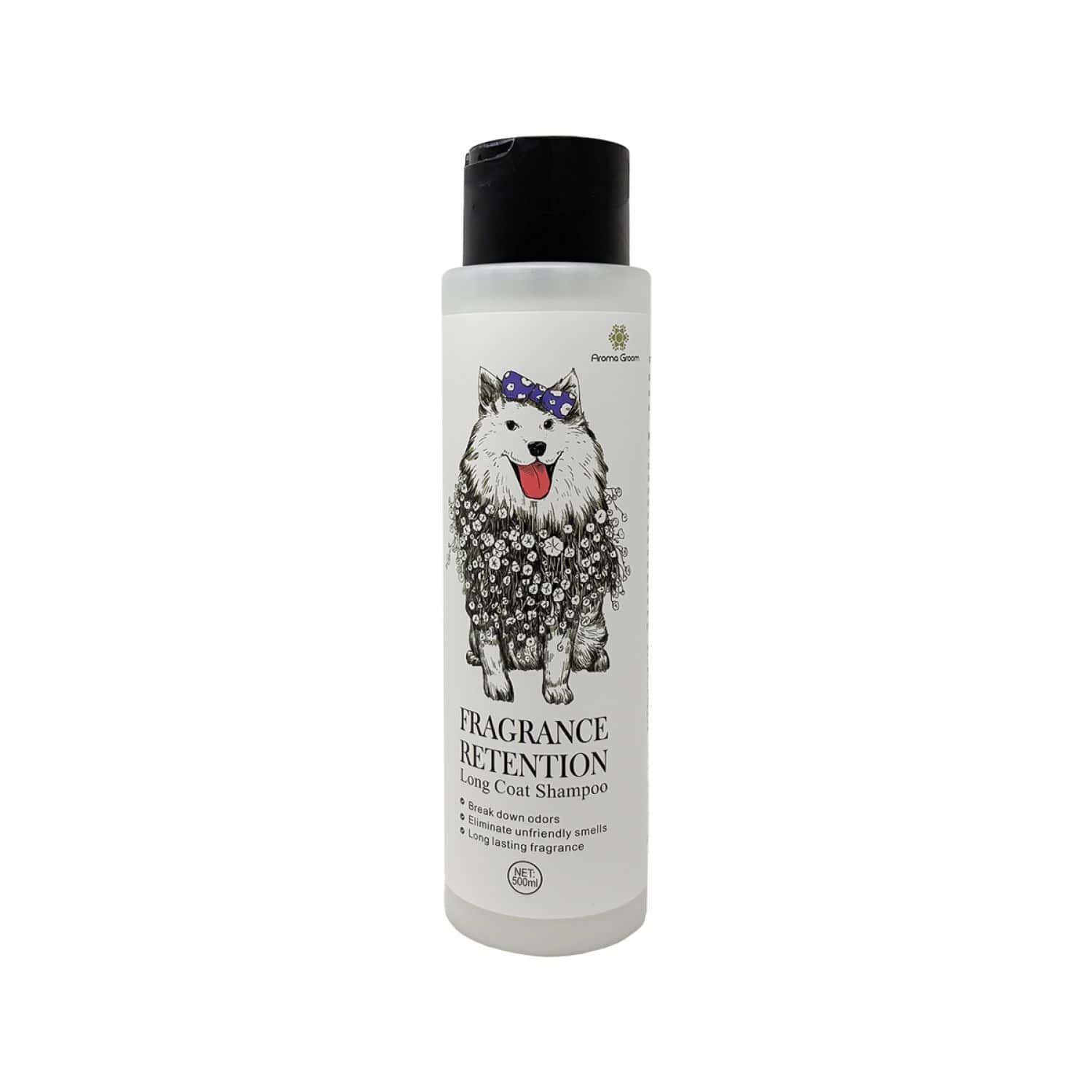 Aroma Groom Geluns Long Coat Pet Shampoo 500 Ml