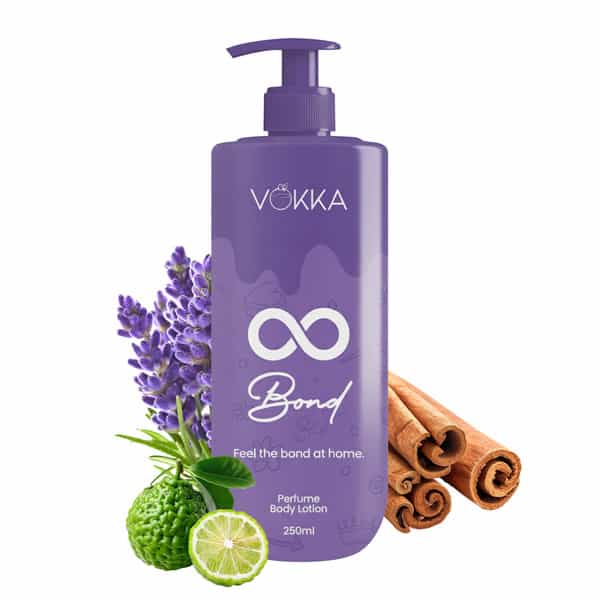 Vokka Bond Perfume Body Lotion 250Ml | Classic Lavender Woody Fragrance
