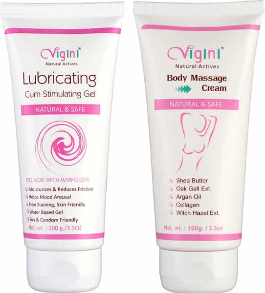 Vigini Breast Enlargement Bust Firming Body Toning Oil Cream | Sensual Massage Lubricant Lube 200Ml