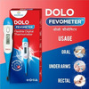 Micro Wellness Piston Compressor Nebulizer & Dolo Fevometer - Flexible Digital Thermometer