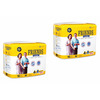 Friends Classic Adult Diapers Pants Style|Waist Size 25-48 Inch; 63.5-122Cm|Medium, 10 Pcs, 2 Packs