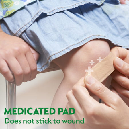 Dettol Medicated Plasters | Washproof | Bandages | 10 Strips