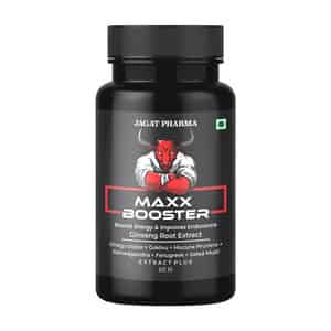 Jagat Pharma Maxx Booster- 60 Caps Muscle Mass Gainer And Stamina Booster