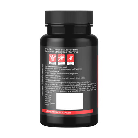 Jagat Pharma Maxx Booster- 60 Caps Muscle Mass Gainer And Stamina Booster
