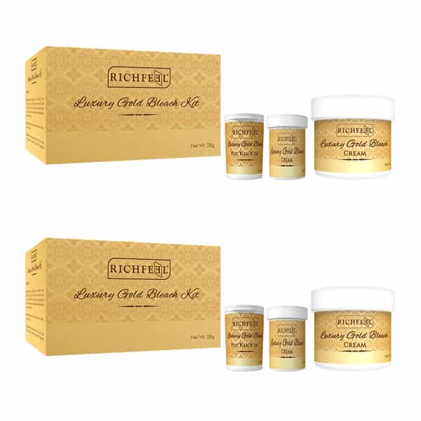 Luxury Gold Bleach Kit 28 G Pack Of 2