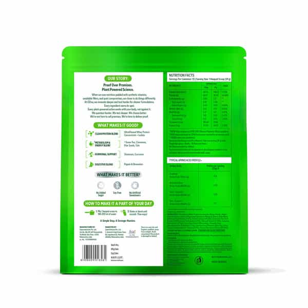 Oziva Protein & Herbs | For Women | Mango | For Better Metabolism & Skin | 800 Gm
