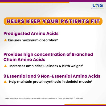 Aminofit Forte Nutritional Supplement For Safe & Healthy Pregnancy Sugar Free 4.5gm Sachet