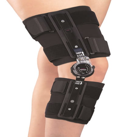 Tynor R.O.M. Knee Brace 18"/46cm Black Universal Size 1 Unit