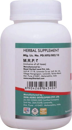 Way2herbal Calci Plus Bone Health 675Mg - 60 Capsules
