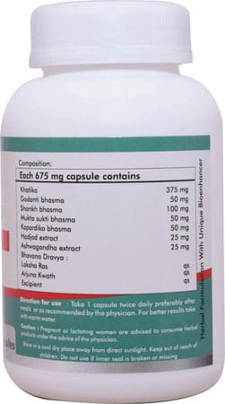 Way2herbal Calci Plus Bone Health 675Mg - 60 Capsules