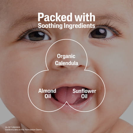 Cetaphil Baby Daily Lotion With Organic Calendula | Face & Body | 400 Ml