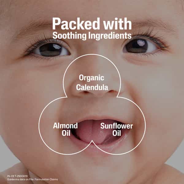 Cetaphil Baby Daily Lotion With Organic Calendula | Face & Body | 400 Ml