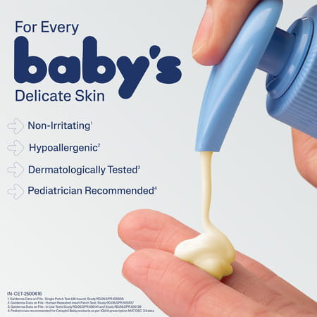 Cetaphil Baby Daily Lotion With Organic Calendula | Face & Body | 400 Ml