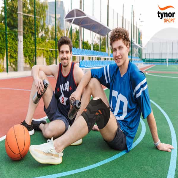 Tynor Knee Cap Air Open Patella Black & Green Medium 1 Unit