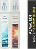 Ajmal Wild Waters Edt & Mercurial Thunder Edt Combo Pack Of 2 Each 250Ml For Men & Women