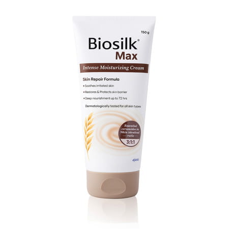 Biosilk Max Intense Moisturizing Cream Tube 150gm