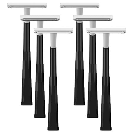 Zlade Retro Single-Blade Razor For Men - Pack Of 6 Shaving Razors