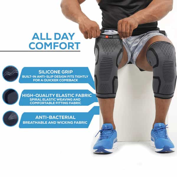 Besafe Forever Knee Support Cap Brace/Sleeves For Pain Relief | L