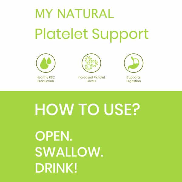 My Natural Platelet Support (60 Tablets)