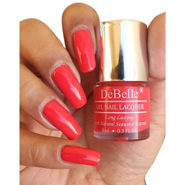 Debelle Gel Nail Polish Combo Set Of 3 Choco Latte & Tangerine Sheen 24 Ml (8 Ml Each) Rakhi Gifts