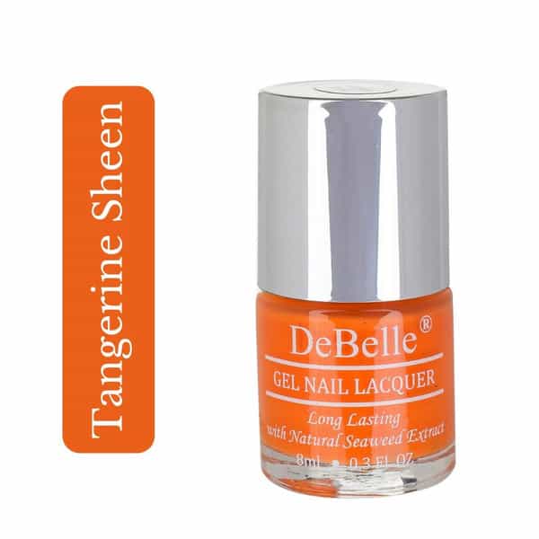 Debelle Gel Nail Polish Combo Set Of 3 Choco Latte & Tangerine Sheen 24 Ml (8 Ml Each) Rakhi Gifts