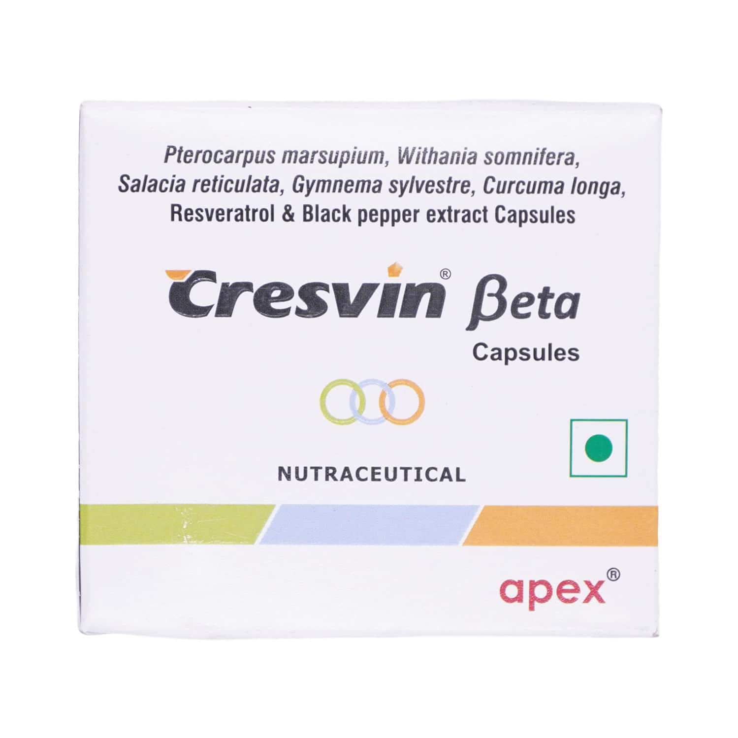 Cresvin Beta Strip Of 10 Capsules
