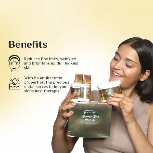 Richfeel Luxury Gold Bleach Kit 320 G