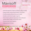 Maxisoft Sanitizer Spray | Japanese Cherry Blossom | 500 Ml | Pack Of 4