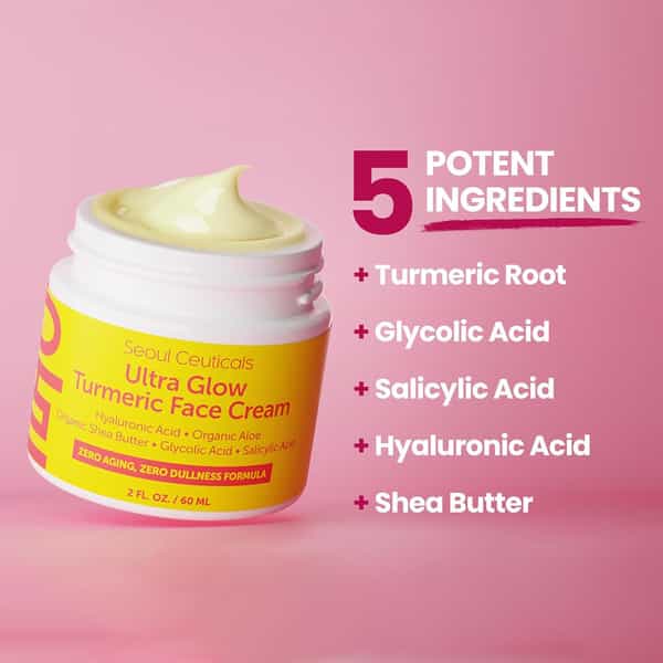Seoul Ceuticals Ultra Glow Turmeric Face Cream 60 Ml