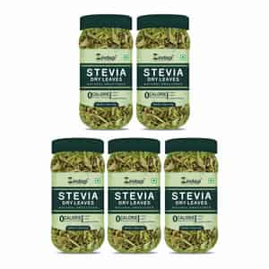 Zindagi Stevia Leaves|natural Sugar-free Stevia Sweetener|zero Calorie Sweetener|35 Gm | Pack Of 5