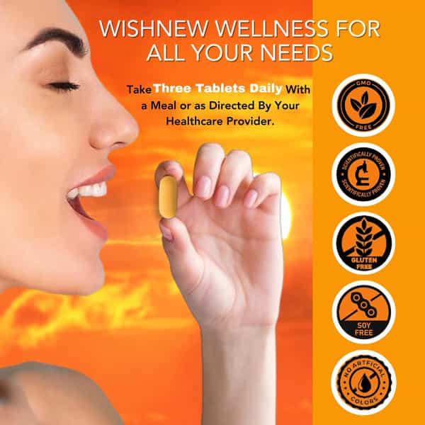 Wishnew Wellness Joint Flex+: Enhanced Mobility | Natural Pain Relief | And Joint Health Support