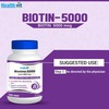 Healthvit Biotino - 5000 Biotin Multivitamin Tablets Bottle Of 60