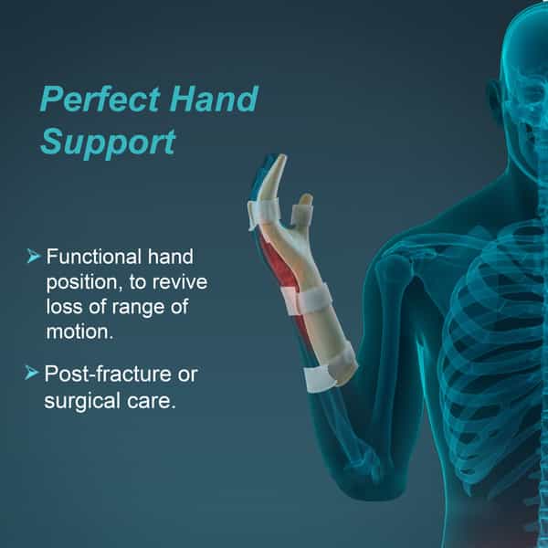 Tynor Hand Resting Splint | Beige | Left | Small | 1 Unit